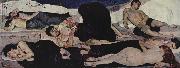 Ferdinand Hodler Night (mk19) oil painting on canvas